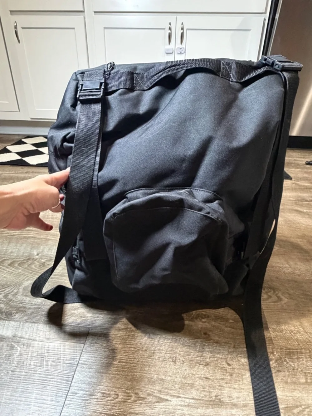Motorcycle Luggage Bag by SAC Touring Sissy Bar Extra Large Biker Bag